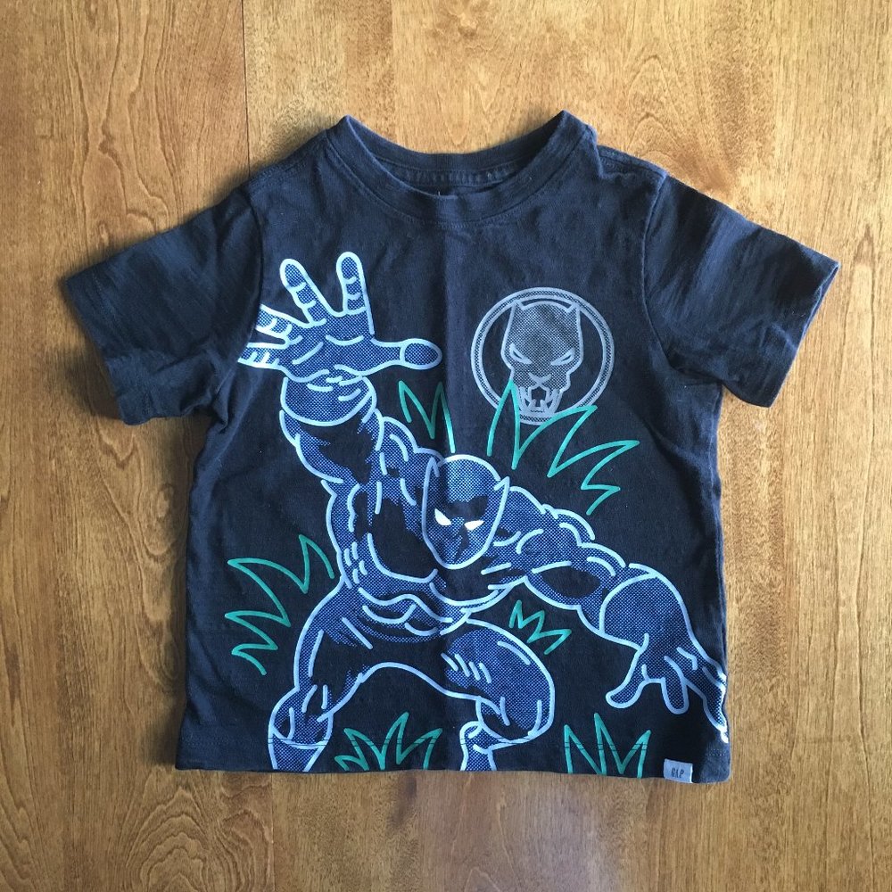 Gap Marvel Black Panther T-shirt 4T